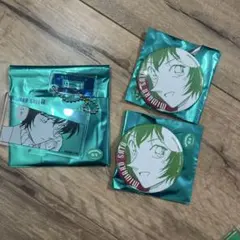名探偵コナン　コナン公式アプリ　佐藤美和子　缶バッジ　アクリルキーホルダー