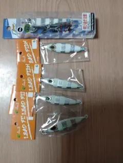 飛びすぎダニエル 30g グローとの5本セットです