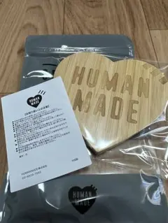 HUMAN MADE HEART BAMBOO COASTER コースター