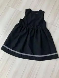 Plum Fufu ノースリーブワンピース 130cm 黒