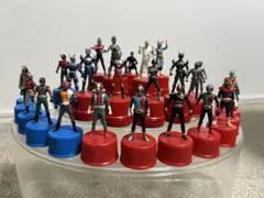 仮面ライダー ボトルキャップ フィギュア 44体セット - メルカリ