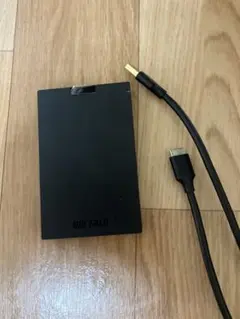 BUFFALO 外付けハードディスク 黒