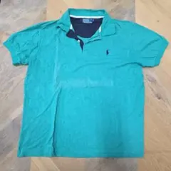 Polo by Ralph Lauren ポロシャツ XXL グリーン y55