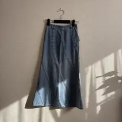 ロングスカート デニム