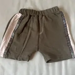 baby ハーフパンツ カーキー 80