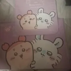 ちいかわレストラン ハンドタオル なかよし…？ モモンガ 古本屋 カニちゃん