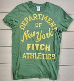 Abercrombie & Fitch 緑 Tシャツ Sサイズ 【美品】