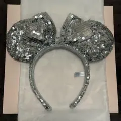 ディズニー　ミニーちゃん　カチューシャ　スパンコール