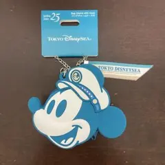 ディズニーシー25周年 バッグチャーム　ケース付き　ミッキー