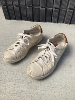 visvim FOLEY FOLK ホワイト レザースニーカー　27のサムネイル