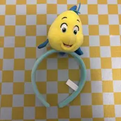 【生産終了】フランダーカチューシャ　ディズニー　リトルマーメイド魚　ぬいぐるみ