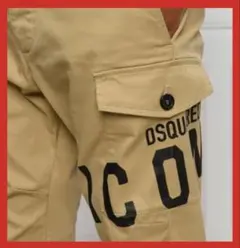 【超希少 美品】DSQUARED2 カーゴパンツ ベージュ ICONのサムネイル