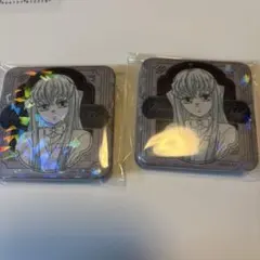 鬼滅の刃 ufotable モクテル 伊黒小芭内 グリッター缶バッジセット
