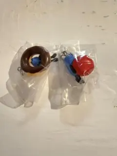 ひ*ら様 パペットスンスン ドーナツ いちご ガチャガチャ