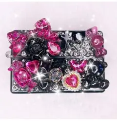 メルカリ便♡ヒートスティックデコケースピンクラメNo.72