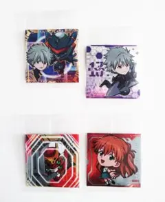 【未開封】にふぉるめ　ヱヴァンゲリヲン　新劇場版　サードインパクト　シール４枚