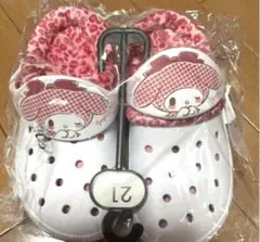 マイメロ ファー付きサンダル クロックス風 Mサイズ ドンキ限定 - メルカリ