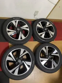 埼玉引取限定 スズキ純正15インチアルミ スペーシアカスタムXS タイヤ 