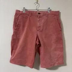 GAP ハーフパンツ ハーフデニム メンズ 34 赤 ショートパンツ