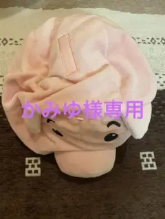 豚の顔デザイン帽子 ピンク