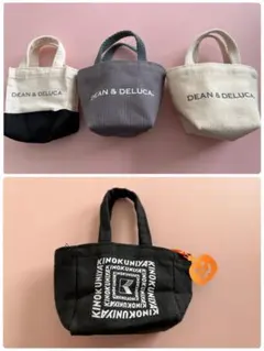DEAN & DELUCA KINOKUNIYA ミニトートバッグ4点セット