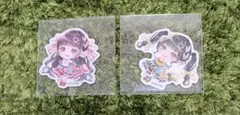超ときめき宣伝部　ステッカー　ポケコロツイン