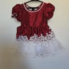 キャサリンコテージ　サテン フォーマルドレス 100cm　結婚式