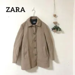 ZARA ザラ レディース コート キャメル ベージュ Sサイズ アウター