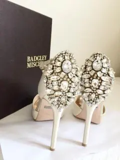 【美品】BADGLEY MISCHKA  バッジェリーミシュカ パンプス
