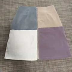 archives アルシーヴ　パッチワークスカート