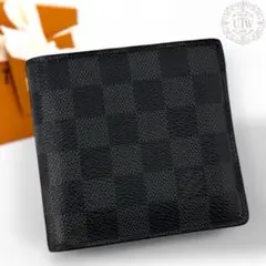 美品 ルイヴィトンダミエポルトフォイユマルコ二つ折り財布 LOUIS VUITTON ルイヴィトン 二つ折り財布 ダミエ
