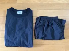 ☆値下げ中！☆【ほぼ未使用・美品】natto セットアップ　ブラック