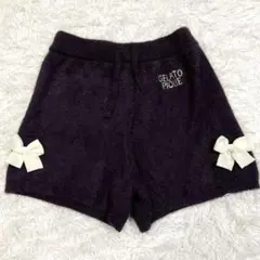 GELATO PIQUE ジェラートピケ ショートパンツ ルームウェア リボン