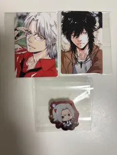 天野明展 自撮り風カード 獄寺隼人(10年後) ランボ(20年後)