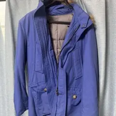 COMME CA ISM 青 ダウンジャケット M