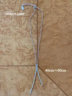INTERPLANET チェーンネックレス 40〜45cmのサムネイル