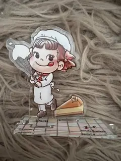 【非売品】ペコちゃん シェフのキャラクター アクリルスタンド