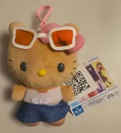 ハローキティ ぬいぐるみ サングラス ハローキティ 日焼けキティ マスコット ぬいぐるみ サングラス - メルカリ