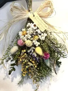 ミモザアカシア♡スワッグ】たっぷり34cm ドライフラワー - メルカリ