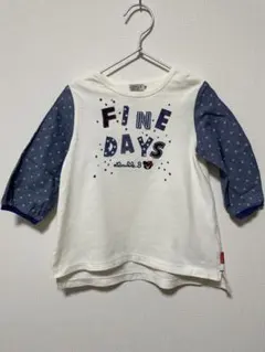 DOUBLE.B ダブルビー　長袖カットソー 110cm 女の子