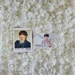 なにわ男子　藤原丈一郎　クリアソロカードフォトカードセット