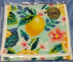 FEILER フルーツ花柄タオルハンカチポーチ