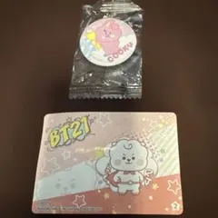 BT21 バッジとステッカー