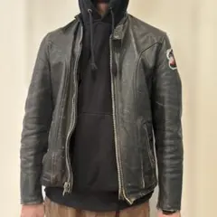 革ジャン　ビンテージ　レザージャケット