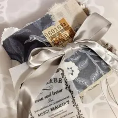 藍色おすそ分けジャンクジャーナル②　雑記帳　コラージュ素材　紙モノ