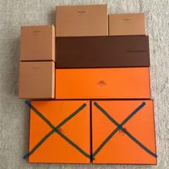 HERMES Louis Vuitton ギフト箱 複数サイズ6個