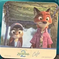 ズートピア　オーマイカフェ　ドリンク特典　ニック　ジュディ