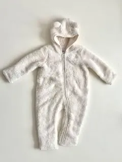 Gap 3-6ヶ月 クマ耳ジャンプスーツ