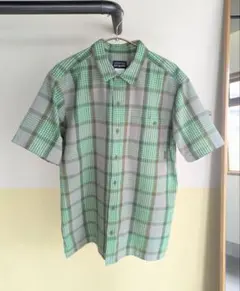 00's Patagonia シアサッカーチェックシャツ - メルカリ