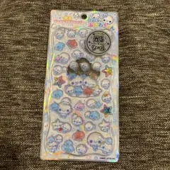 あわわちゃん⟡光るジュエルプチドロップシール